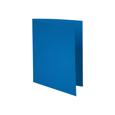 EXACOMPTA Sous chemises forever 220g bleu fonc&eacute; x 100