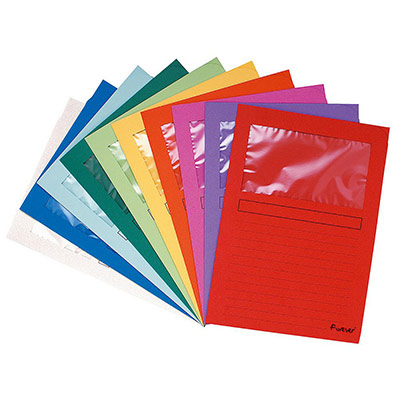 Paquet 100 chemises a fenetre forever  - a4