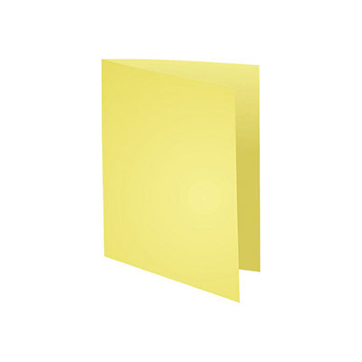 EXACOMPTA  Chemises SUPER carte 220 g/m&sup2; - Jaune
