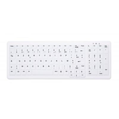 CHERRY  Clavier AK-C7000 sans fil IP68 blanc (FR)