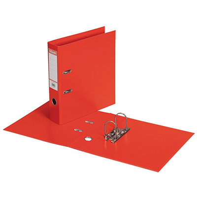 ESSELTE GROUP Esselte Classeur En Plastique Standard, A4, 75 Mm, Rouge