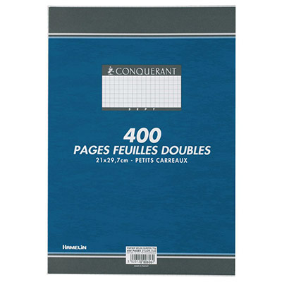 HAMELIN  - Copies Doubles Non Perforees A4 5x5 70g - Paquet De 100
