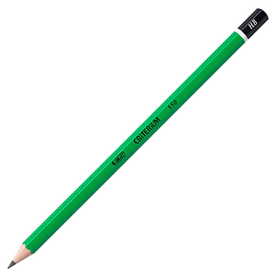 BIC  Criterium 550 Crayons papier mine HB - Vert - Bo&icirc;te de 12