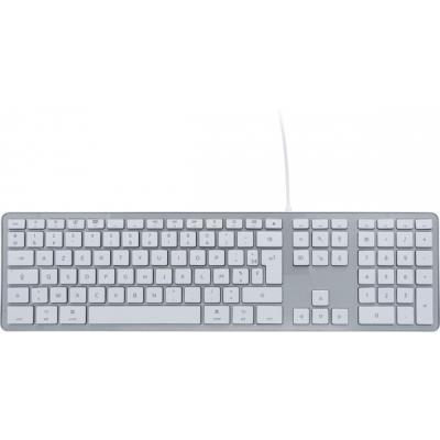 DACOMEX  MK340 - clavier - AZERTY - Francais - argent