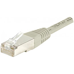 DEXLAN C&acirc;ble RJ45 patch F/UTP CAT 6 - 50m - Gris