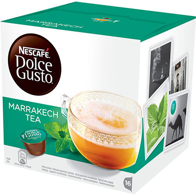NESTLE Nescaf&eacute; Dolce Gusto MARRAKECH TEA - Th&eacute; - Pack de 16 -116,8g
