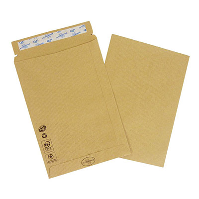LA COURONNE Enveloppe  - kraft - format international C5 - 162 x 229 mm - 90 g/m&sup2; - fermeture autocollante (paquet 50 unit&eacute;s)