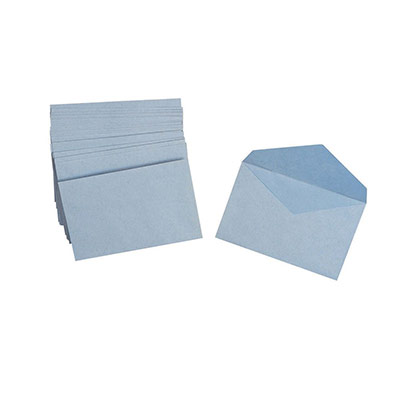 LA COURONNE  Enveloppe &eacute;lections bleue 90 x 140 mm - Bo&icirc;te de 1000