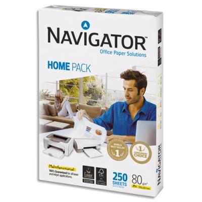 NAVIGATOR Ramette papier A4 80g blanc  - Paquet de 250f