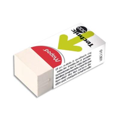 MAPED Gomme technique  Mini Technic avec fourreau carton Blanc