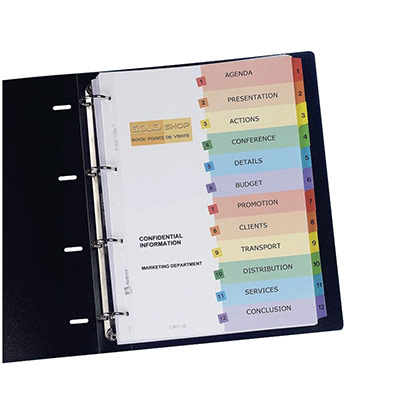 AVERY  JEU 12 INTERC READY INDEX A4