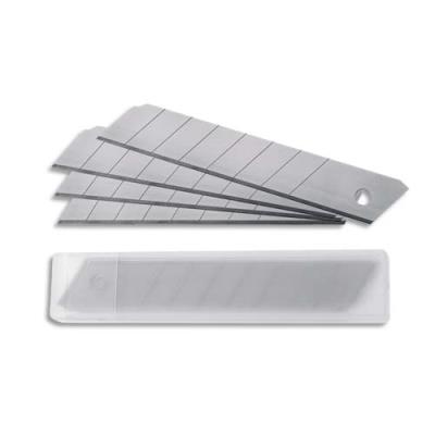 Wonday Lames de Rechange pour Cutter, Lame: 18 mm, en &eacute;tui Noir