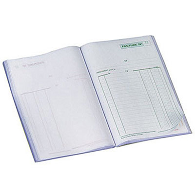 EXACOMPTA Facturier tripli sans TVA - 13279E -  - 21 x 14,8 cm