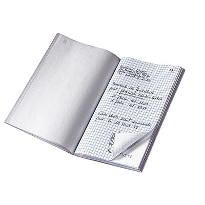 LE DAUPHIN Lot de 5 Manifold quadrill&eacute; 5x5 21x29,7, 50 dupli autocopiants