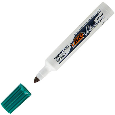 BIC Marqueur pour tableau blanc velleda 1711 pointe ogive vert