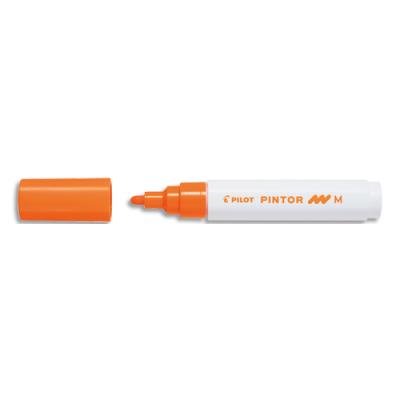 PLOT Pilot Marqueur peinture PINTOR, pointe moyenne, Orange - Lot de 5