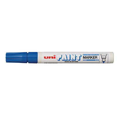 UNIBALL Uni-ball Marqueur paint marker Uni-Ball pointe ogive 2,2 &agrave; 2,8 mm