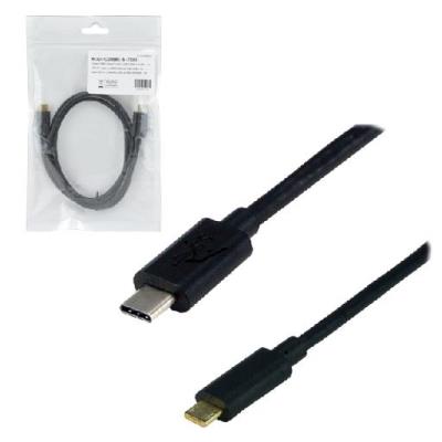 MCL USB 3.1 Type to USB 2.0 Micro B Male Cable -1