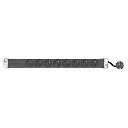 Multiprise 8 prises 19 avec voyant (808898) - Exertis Connect