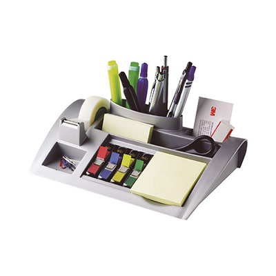 POST IT 3M - Organisateur de bureau C50, argent m&eacute;tallis&hellip;