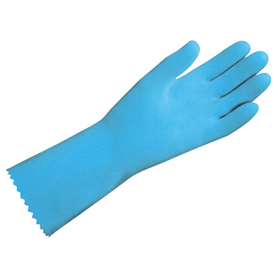 Paire de gants Mapa Jersette 300 - usage intensif - bleu - taille 8