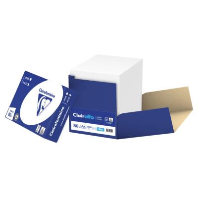 CLAIRALFA Clairefontaine Papier A4 blanc 80g  - Bo&icirc;te de 2500 feuilles
