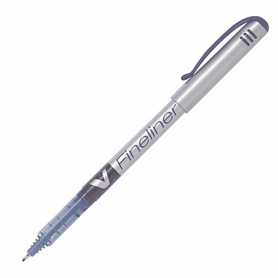 PILOT  Lot de 3 Feutres fin SW-VPP V Fineliner pointe fine 0,5 bleu