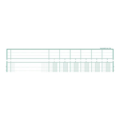 EXACOMPTA Piq&ucirc;re comptable &agrave; t&ecirc;te paresseuse - 14060E -  - 32 x 25 cm