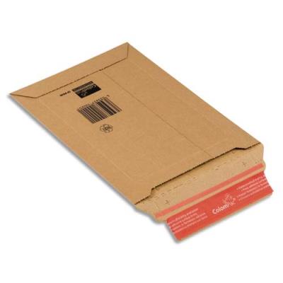COLOMPAC Pochette d'exp&eacute;dition en carton rigide - 21,5 x 30 x 5 cm