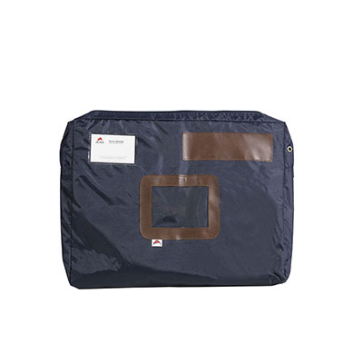 ALBA   sac navette ""pocsou b"", avec soufflet, en nylon, bleu noir