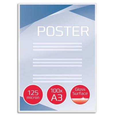 GBC  Lot 100 Portfolios Plastification A3 125 microns