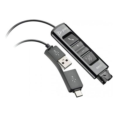 POLY  DA Series DA85 - Carte son - USB-C / USB-A