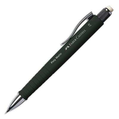 FABER CASTELL Porte-mine  Poly Matic - mine 0,7 - cors noir