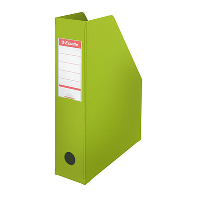 ESSELTE , porte-revues PVC, Dos de 7 cm, A4, Vert, 56006