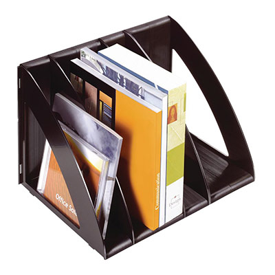 CEP  - Lot De 6 Trieurs Verticaux Modulable Confort - Noir