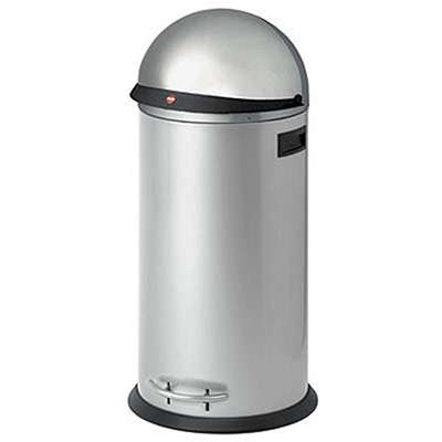 HAILO Poubelle de cuisine grand volume &agrave; p&eacute;dale 40L  KickVisier XL 