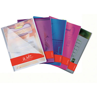 ELBA Prot&egrave;ge-documents  Lutin vision - 30 pochettes - assortis