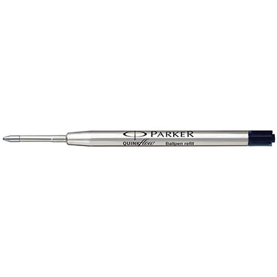 PARKER  Recharge pour stylo QUINKflow, F, blister, noir - Lot de 3