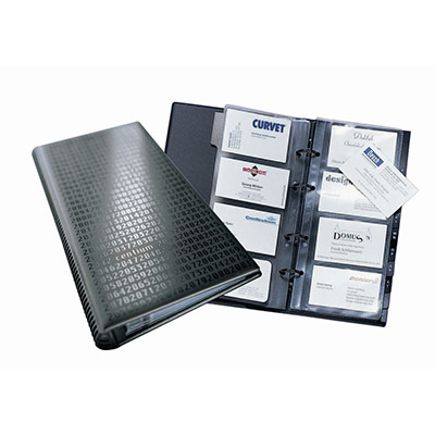 DURABLE Porte carte de visite VISIFIX Centium - Album 200 Cartes