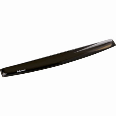 FELLOWES Repose-poignets  Crystal Gel pour clavier Noir 