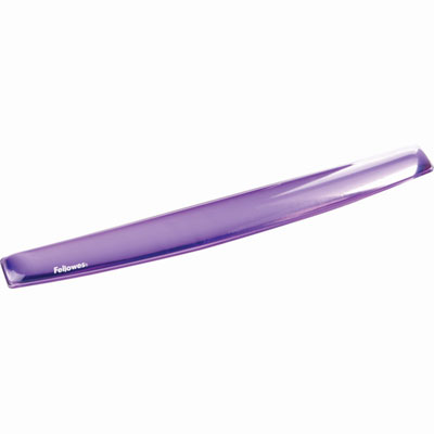 Repose poignets Fellowes pour clavier gel crystal violet 91437