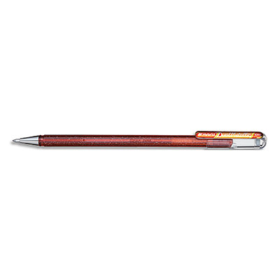 PENTEL Hybrid Stylo Roller Encre Gel "dual Pen" Orange/
