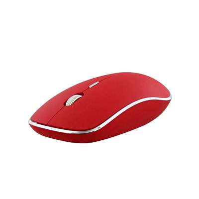 TNB Souris sans fil silencieuse Rubby  - usb - rouge