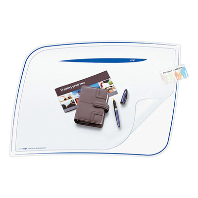 CEP Sous main avec rabat transparent 66X45 en Pvc