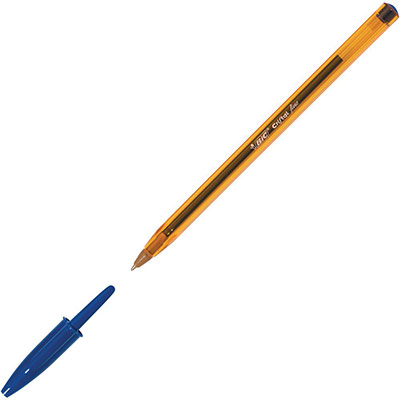 BIC  Lot de 6 Stylos bille CRISTAL FINE Pointe Fine Noir