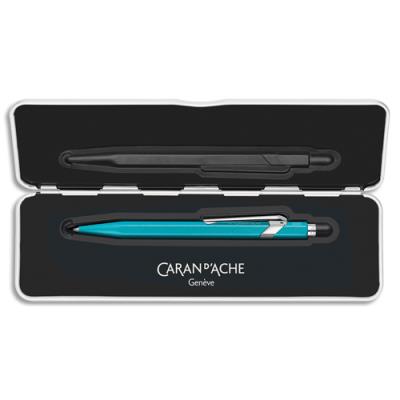 CARAN D ACHE Stylo &agrave; bille Caran d'Ache 849 Colormat-X Turquoise