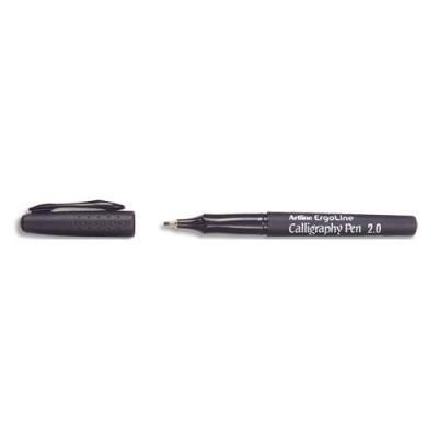 SIGN Stylo calligraphie  - pointe fibre 2 mm - noir