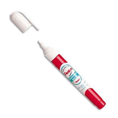 PENTEL Stylo de correction Pentex Pocket - pointe plastique syst&egrave;me &agrave; valve - contenance 7 ml