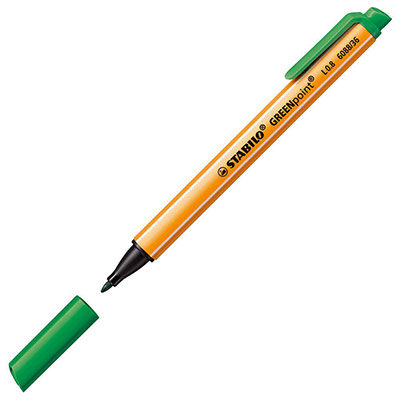 Stylo Feutre Pen 68 1mm Vert Glacé STABILO Réf : 68/13 - Nova Bureau