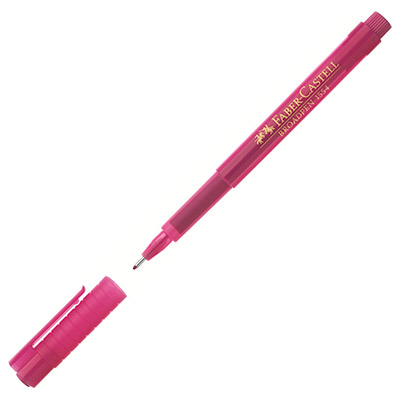 FABER CASTELL Marqueur permanent  Broadpen 1554 Rose